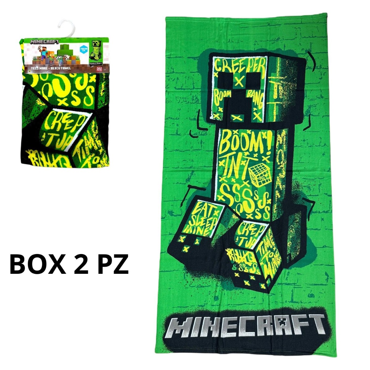 Telo Da Mare Minecraft - K08338 Mc